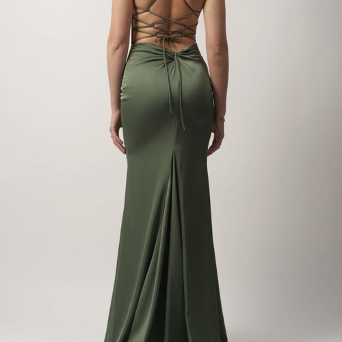 Mascara dress green size 38 new with tag and serial number