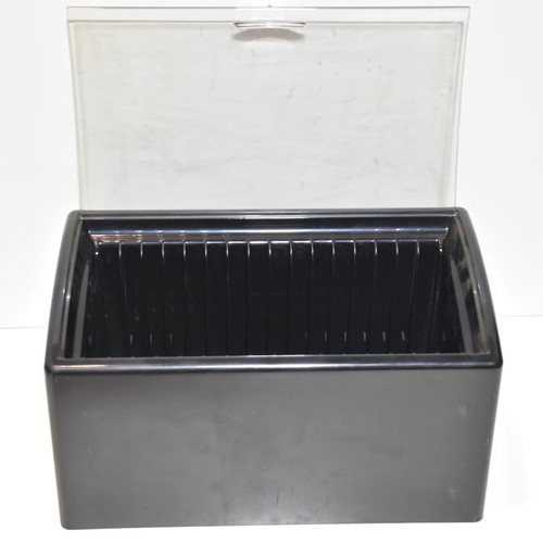 Plastic case for 16 CDs used
