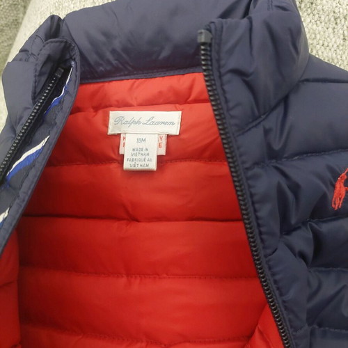 Ralph Lauren sleeveless jacket like new for 18 months old child