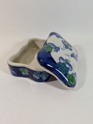 Ceramic fondue pot used 14.5x11x6cm
