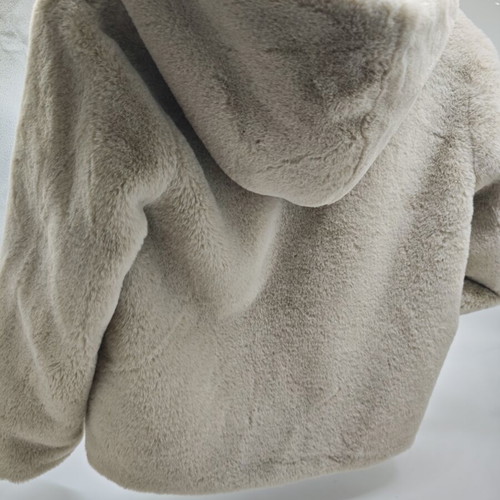 Mayoral children's winter fur jacket with hood like new, size 14