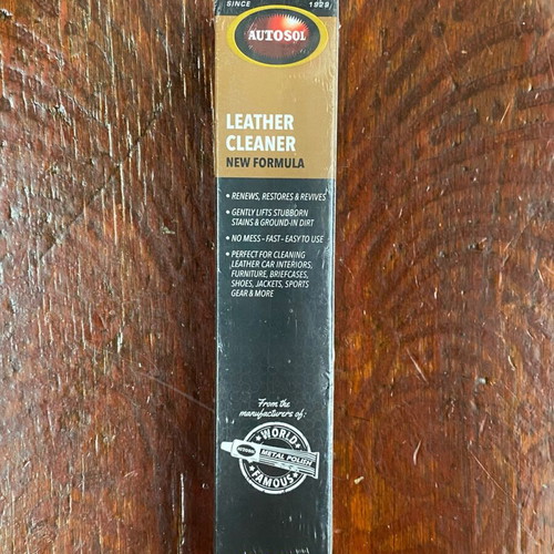 Leather polish new for shining and renewal