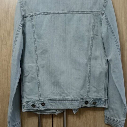Topman women's denim jacket used, size XS, blue