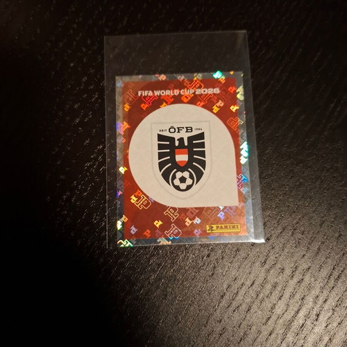 Austria Emblem Panini Sticker FIFA World Cup 2026 καινούργιο