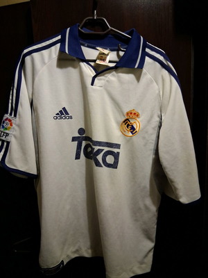 Real Madrid jersey used, authentic, size X-L