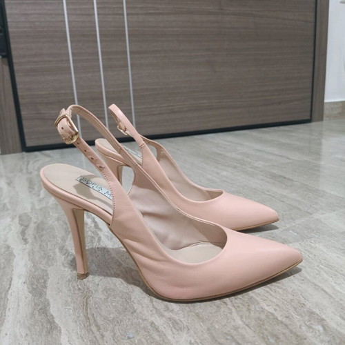 Sofia Manta pumps used, size 36, pink powder, genuine leather