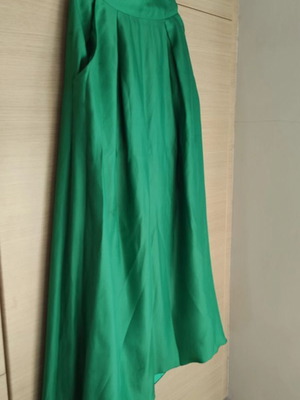 Φούστα Lynne Σμαραγδί σατέν ψηλόμεση καινούργια μέγεθος M/38/10