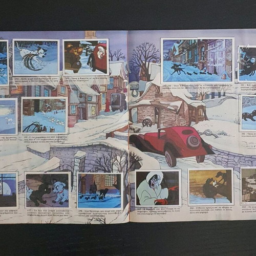101 Dalmatians Panini Album used