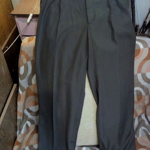 N&B Classic Men's Grey Dress Trousers Size EU46 Like New
