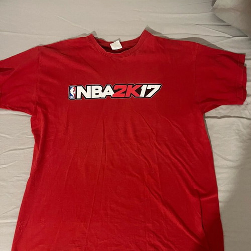 NBA T shirt athletic used, size large, 100% cotton