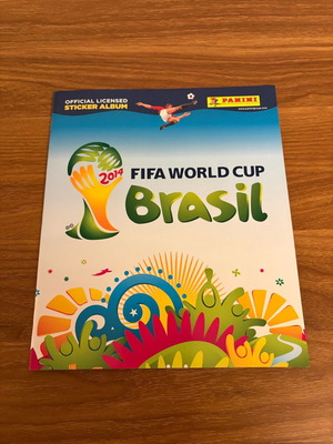 Panini World Cup 2014 Brasil sticker album new, empty
