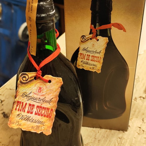 Brandy Aquardente Fim De Seculo Velhissima 75cl new, traditional Portuguese drink
