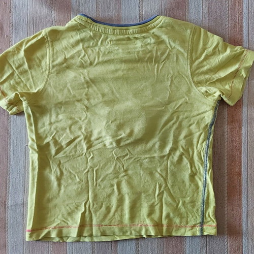 Summer blouse like new, yellow for boys aged 2-3 years