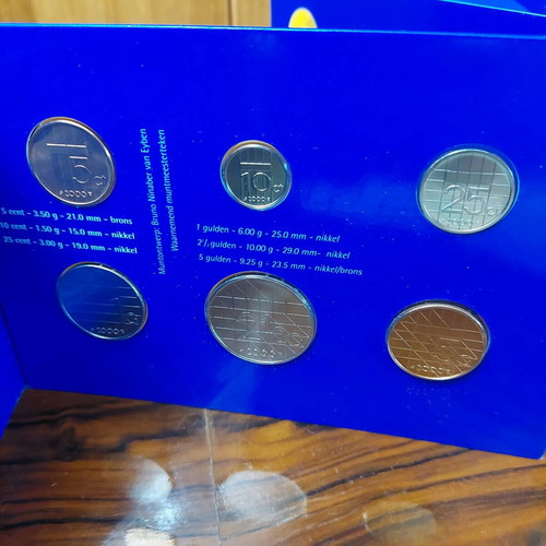 Netherlands 2000 FDC 6 coin set new