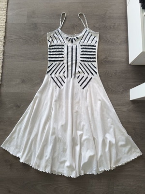 Roberto Cavalli Class vintage summer dress like new, white