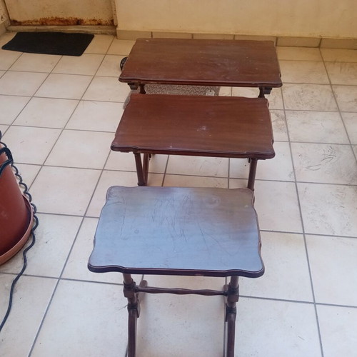 Granny's vintage nesting tables set of 3, used