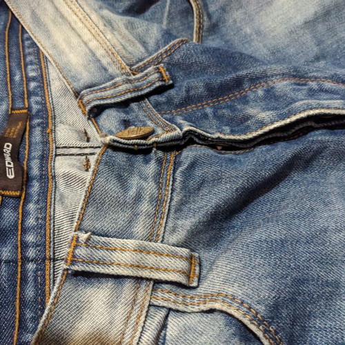 Edward Jeans denim pants size 28 S like new, blue