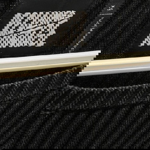 Reclaimed Vintage плетен топ нов, черен, размер XXS/XS