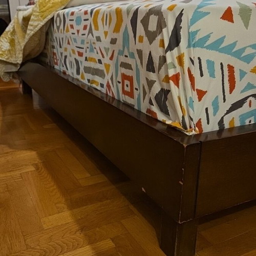 Varagkis bed used, dimensions 1.65×2 m