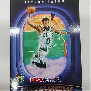 2023-24 Panini-NBA Hoops Basketball Jayson Tatum Skyview #12