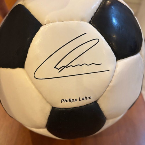 Collectible ball with printed signatures new
