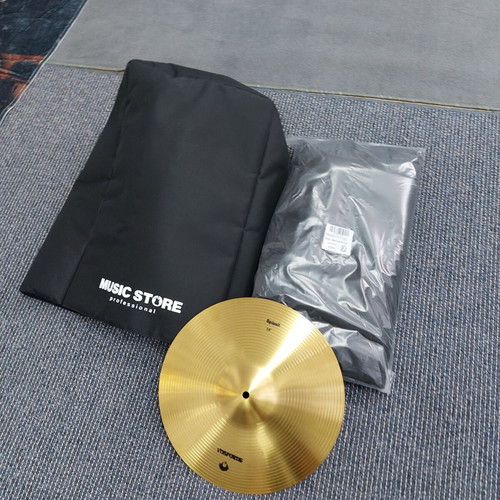 Behringer B112D Speaker Cases new with 14" Crash Turkey cymbal gift