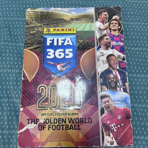 Panini FIFA 365 2020 Official Sticker Album used