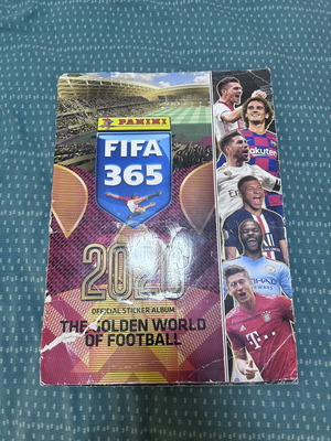 Panini FIFA 365 2020 Official Sticker Album used