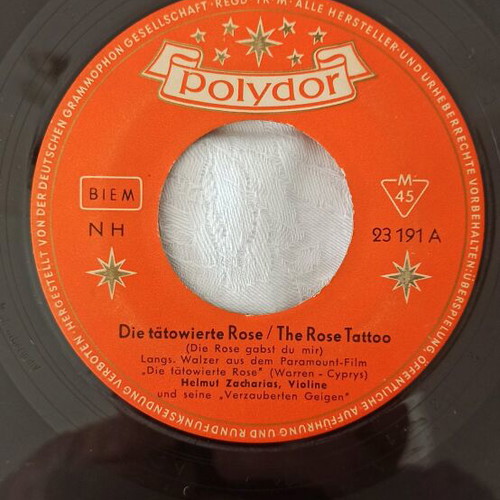 Helmut Zacharias 45rpm vinyl used, classical music