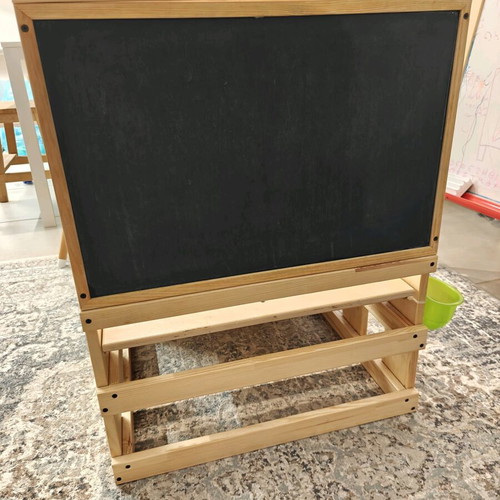 Learning Tower with Blackboard like new for twins or two children