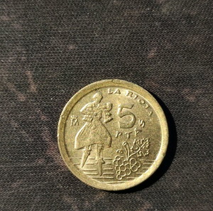 Συλλεκτικό νόμισμα Ισπανίας 5 Pesetas 1996