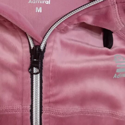 Admiral velour sportswear set new, grey and pink