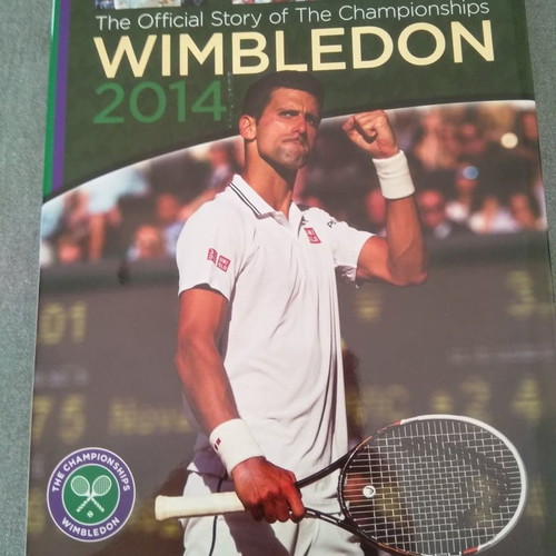 Wimbledon 2014 book used, official annual review