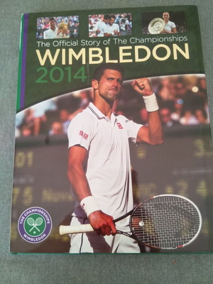 Wimbledon 2014 book used, official annual review