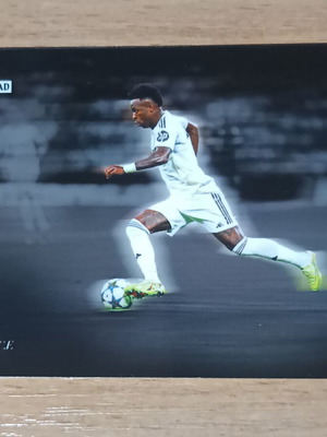Vini Jr. Real Madrid 2025/26 Topps UCC Simplicidad Velocidad insert card