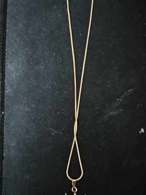 Necklace sun pendant made of stainless steel like new