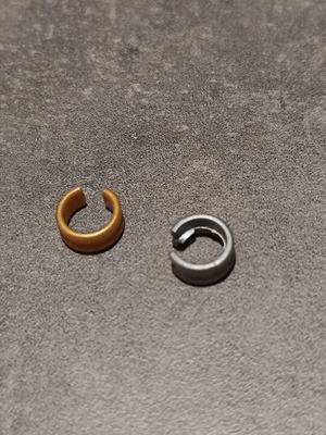 Playmobil bracelets gold and grey set