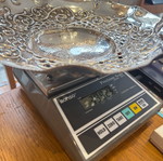 Silver plate 925 like new, 28cm diameter