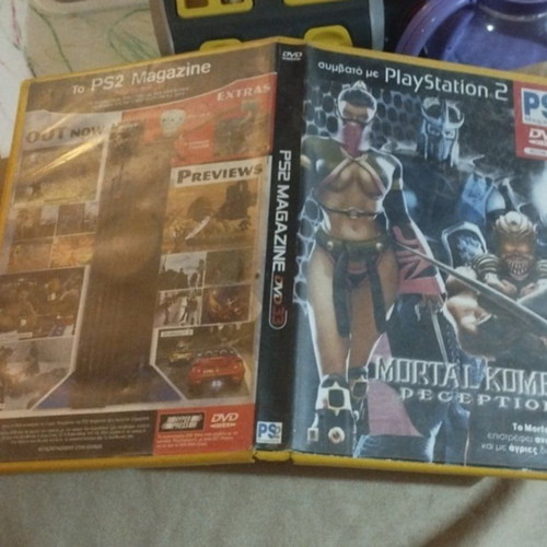 Mortal Kombat Deception PS2 Demo 33 case used without CD