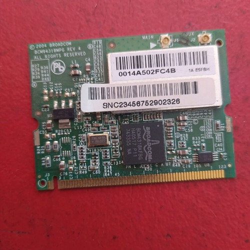 Mini PCI Broadcom BCM4318KFBG Wifi card used