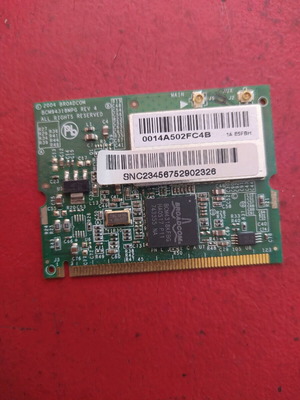 Mini PCI Broadcom BCM4318KFBG Wifi card used