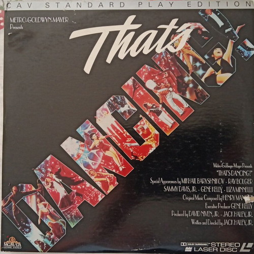 That's Dancing! LaserDisc like new, musical documentary