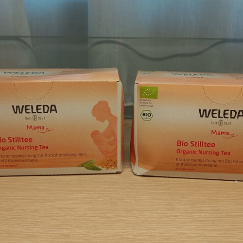 Weleda Organic Nursing Tea pack of 2, new