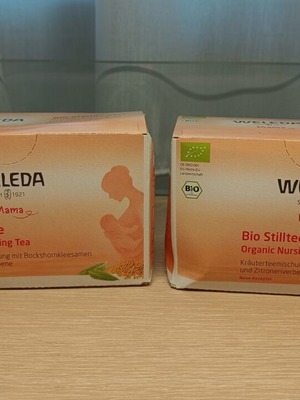Weleda Organic Nursing Tea pack of 2, new