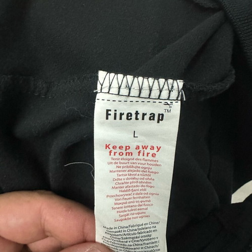 Firetrap men's jacket black size large like new