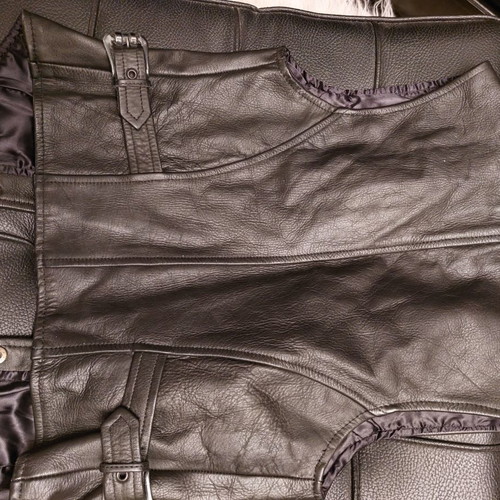Newton leather vest like new, black, size M