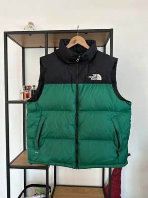 The North Face 700 αμάνικο XL σαν καινούργιο, μαύρο και πράσινο