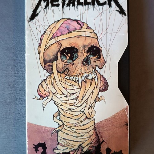 Metallica 2 of One The ONE Videos VHS used, collectible tape 1989