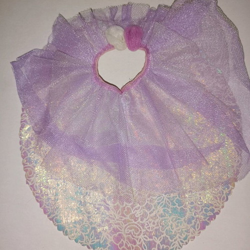 Garden Party Barbie overskirt like new