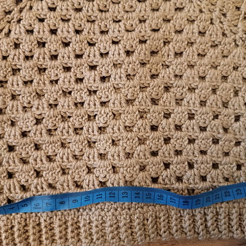 Handmade Crochet Baby Cardigan Size 6-9 Months